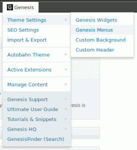 Genesis Toolbar Extras