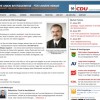 Bildschirmfoto: Webseite des CDU-Kreisverbandes Erzgebirge