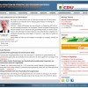 Bildschirmfoto: Relaunch der Webseite der CDU-Fraktion Erzgebirgskreis